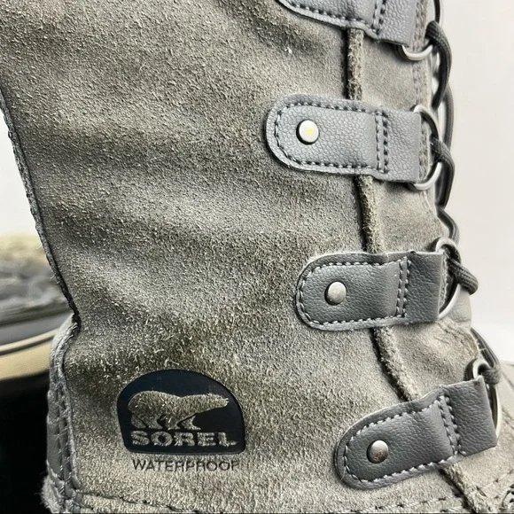 SOREL | Joan of Arctic Waterproof Snow Boots Girls Size 3 - Picture 9 of 11